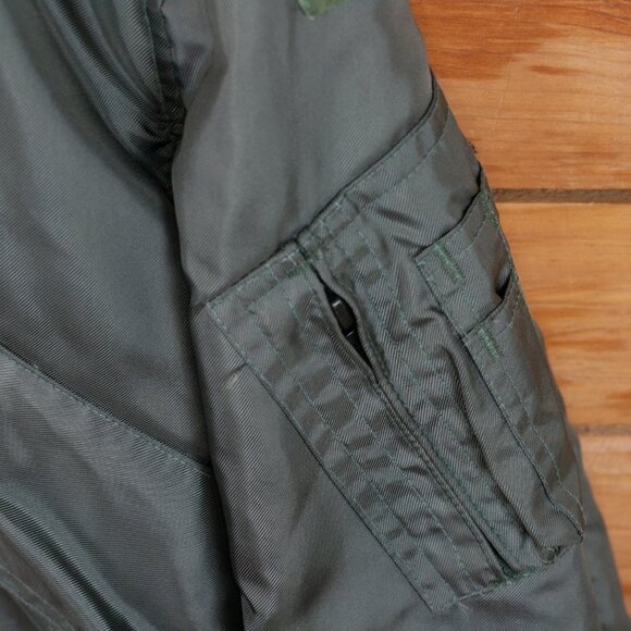 Vintage 90s USAF CWU-36P Nomex Flight Jacket - Men's MD Made in USA - Picture 6 of 9